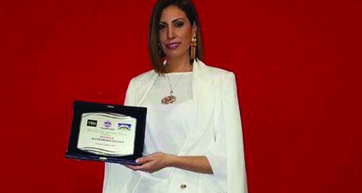 Premiata Alessandra Giulivo al “Gran Galà della Cultura Calabrese” 2019